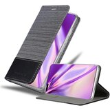 Cadorabo Ohišje, združljiv s Huawei v sivi črni barvi - zaščitni pokrov z magnetnim zapiranjem, stoječo funkcijo in režo za kartico, (20573114) | Shoptok.si