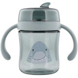Trixie tritanska čašica 360° za učenje pijenja 240 ml mr. shark | shoptok.hr