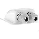 INORCO Passe-toit 2 entres pour camping-car, caravane et bateau passe-cble en abs-blanc 1 kos, (21986239) | Shoptok.si