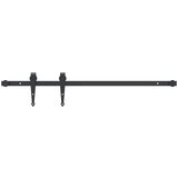 vidaXL Komplet drsnih vrat omarice 91 cm ogljikovo jeklo | Shoptok.si