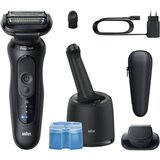 Braun Series 5 52-N7200cc električni brivnik s čistilno in polnilno postajo SmartCare Black 1 kos | Shoptok.si