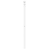  Metalno zamjensko uzglavlje bijelo 120 cm | shoptok.hr