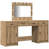  Toaletni stol 3 pcs Smeđa 78,5 x 41 x 135 cm Konstruirano drvo | Eponuda.com