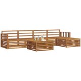  Set vanjskih sofa 6 kom. Prirodna Čvrsto drvo akacije | shoptok.hr