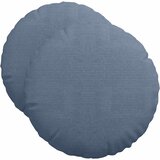  Jastučići za sjedenje 2 pcs Plava Ø50 x 19 cm Kordura tekstil | shoptok.hr
