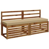  Jastučić za klupu SOEST 100% poliester Bež 140 x 40 x 8 cm | shoptok.hr