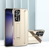 INORCO Za Samsung Galaxy S23 ultra galvansko ohišje za telefon, trden računalniški skriti hrbtni pokrov s stojalom, (22036770) | Shoptok.si