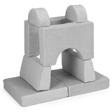 ECO TOYS DIY modularna sofa sa 8 jastuka - siva | shoptok.hr