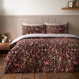 Catherine Lansfield Temno rjava posteljnina za zakonsko posteljo 200x200 cm Enchanted Twilight Animals – | Shoptok.si