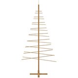 vidaXL Drveno božićno drvce s stalakom Smeđa 210 cm bambus | shoptok.hr