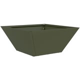 vidaXL Metalna sadilica Maslinasta Metal Srednja Ukrasni umetci | shoptok.hr