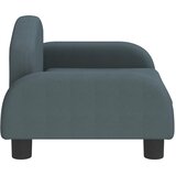  Krevet za pse tamnosivi 50 x 40 x 30 cm od tkanine | shoptok.hr