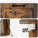 TV Omarica za TV, ki jo lahko montiraš na steno Dimljen hrast, (5000220650) | Shoptok.si