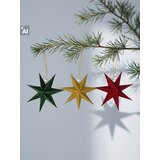 Sinsay Božićne kuglice u obliku zvjezdica 3 pack | shoptok.hr