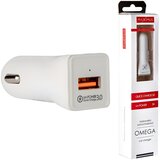 Maxximus auto punjač - 3A Quick Charge 3.0 - 18W - Bijela KP32816 | shoptok.hr
