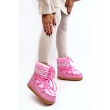 Boto Women's lace-up snow boots in pink Soia | shoptok.hr
