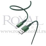  usb kabal acl charging & data ACK-73 lightning 3.1A 100cm zelena | ePonuda.com