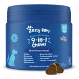 Senior Advanced 9-in-1 Chews priboljški s puranom - Varčno pakiranje: 2 x 90 žvečilnih tablet