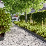 vidaXL Rubovi za travnjak 10 kom crni 15x103 cm hladno valjani čelik | shoptok.hr