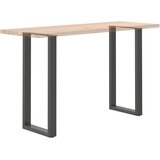  Noge za barski stol U-oblika 2 kom antracit 50 x (100-101) cm čelik | shoptok.hr