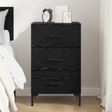  Noćni ormar Crni hrast 40 x 40 x 66 cm Konstruirano drvo | shoptok.hr