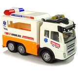  Vozilo nujne pomoči v obliki tovornjaka - bela/oranžna | Shoptok.si