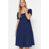 Trendyol Dress - Navy blue - Skater Cene