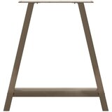  Noge za blagovaonski stol A-oblika 2 kom 70 x (72-73) cm Čelik | shoptok.hr