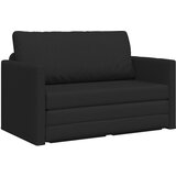 vidaXL Kauč na podu 2-u-1 Crni 124x71x78 cm Tkanina Cijene