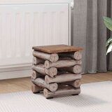  Stolica Prirodna 30 x 30 x 38 cm Čvrsto teak drvo | shoptok.hr