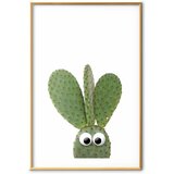  Plakat Eared Cactus 21x30 Zlatni okvir s margom | shoptok.hr