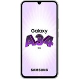 Samsung Smartphone 6.6″, 5G, Octa Core 2.6GHz, RAM 6GB, 48Mpixel – Galaxy A34 5G 6GB/128GB Silver | Eponuda.ba