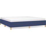 The Living Store Posteljni okvir brez vzmetnice moder 200x200 cm blago - Posteljni Okvir, (21525085) | Shoptok.si