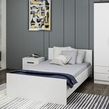 Kalune Design Bela postelja 120x200 cm Kale – | Shoptok.si