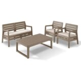 Olimp Sport Set delano sto/dve stolice/sofa cappuccino/sand | ePonuda.com