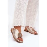 S. BARSKI Shimmering Women's Sandals With Decorative Detail S.Barski | Shoptok.si