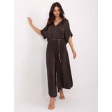 Och Bella Trousers-TW-SP-BI-81733.14-dark brown | shoptok.hr