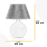 Lesnina XXXL NAMIZNA SVETILKA 40/52 cm | Shoptok.si