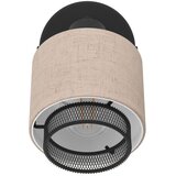 Eglo 43656 - Zidno reflektorsko svetlo ROSLEY 1xE14/40W/230V crno/bež | Eponuda.com