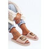 Boto Women's Beige Slippers with Bear Demare | shoptok.hr