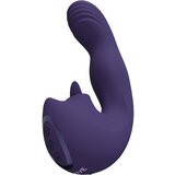 VIVE Yumi Rechargeable Triple Motor G-Spot Finger Motion Vibrator & Flickering Tongue Stimulator /urple | shoptok.hr