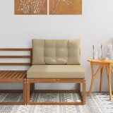  Srednja sofa za van Prirodna | shoptok.hr