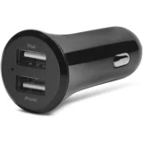 Autopunjač MFi- 2xUSB - Black - +Lightning cable 1,2m