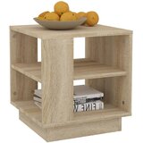  Stolić za kavu boja hrasta 40 x 40 x 43 cm konstruirano drvo | Shoptok.si