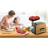 Berdsen BD-601B električna mlinček za meso 1200 W – 3 mrežice, nastavki za zelenjavo, Reverse | Shoptok.si