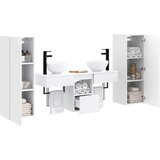  Set namještaja za kupaonicu 5 kom. Bijela visokog sjaja | shoptok.hr