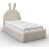 Bessagi Kids Otroška Postelja Belly, Bež, Bouclé, 90x200 | Shoptok.si