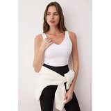 TRENDYOLMILLA Ženski top Thmaw26Ss00013, Beli Cene