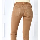 Gemre Dark beige pants with a belt Cadorago Cene