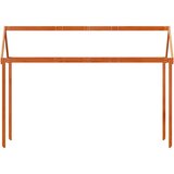 Krov za dječji krevet voštano smeđi 217x95,5x159 cm od borovine | Eponuda.com
